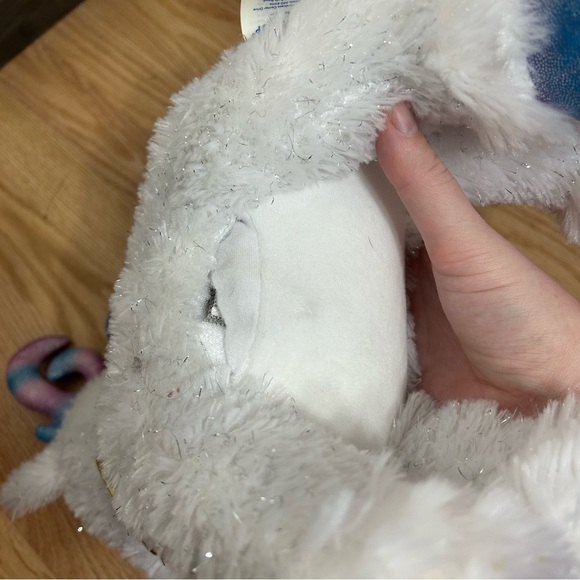 Build a Bear Glisten Rudolph Reindeer Plush Snowflake Charm Stuffed Animal - Picture 6 of 8